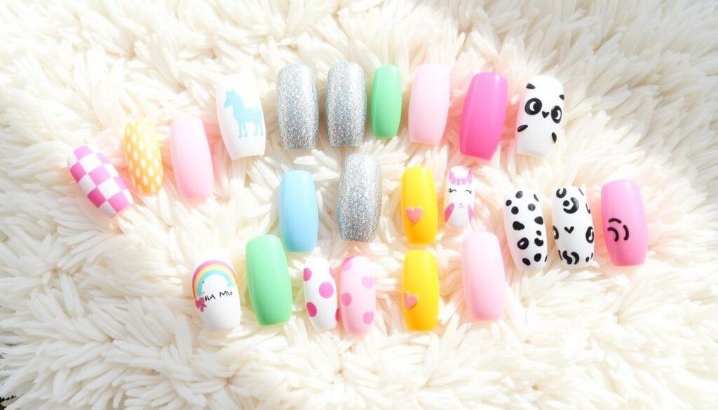 child-friendly press-on nails child-friendly press-on nails