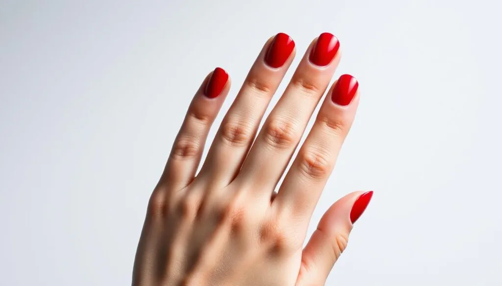 professional red manicure professional red manicure