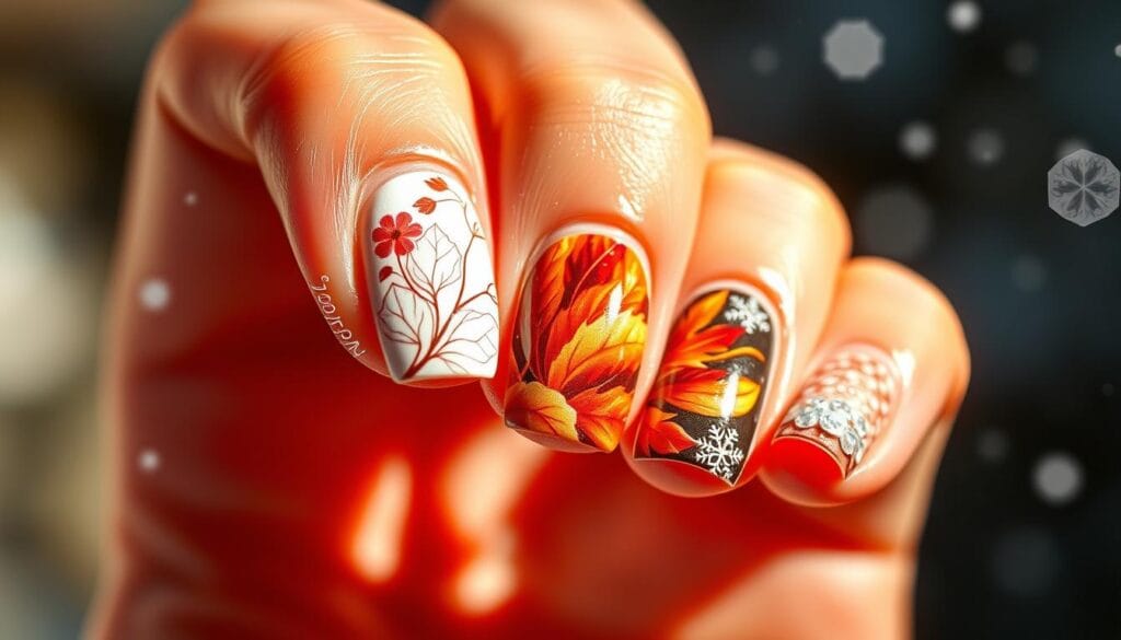 seasonal nail art seasonal nail art
