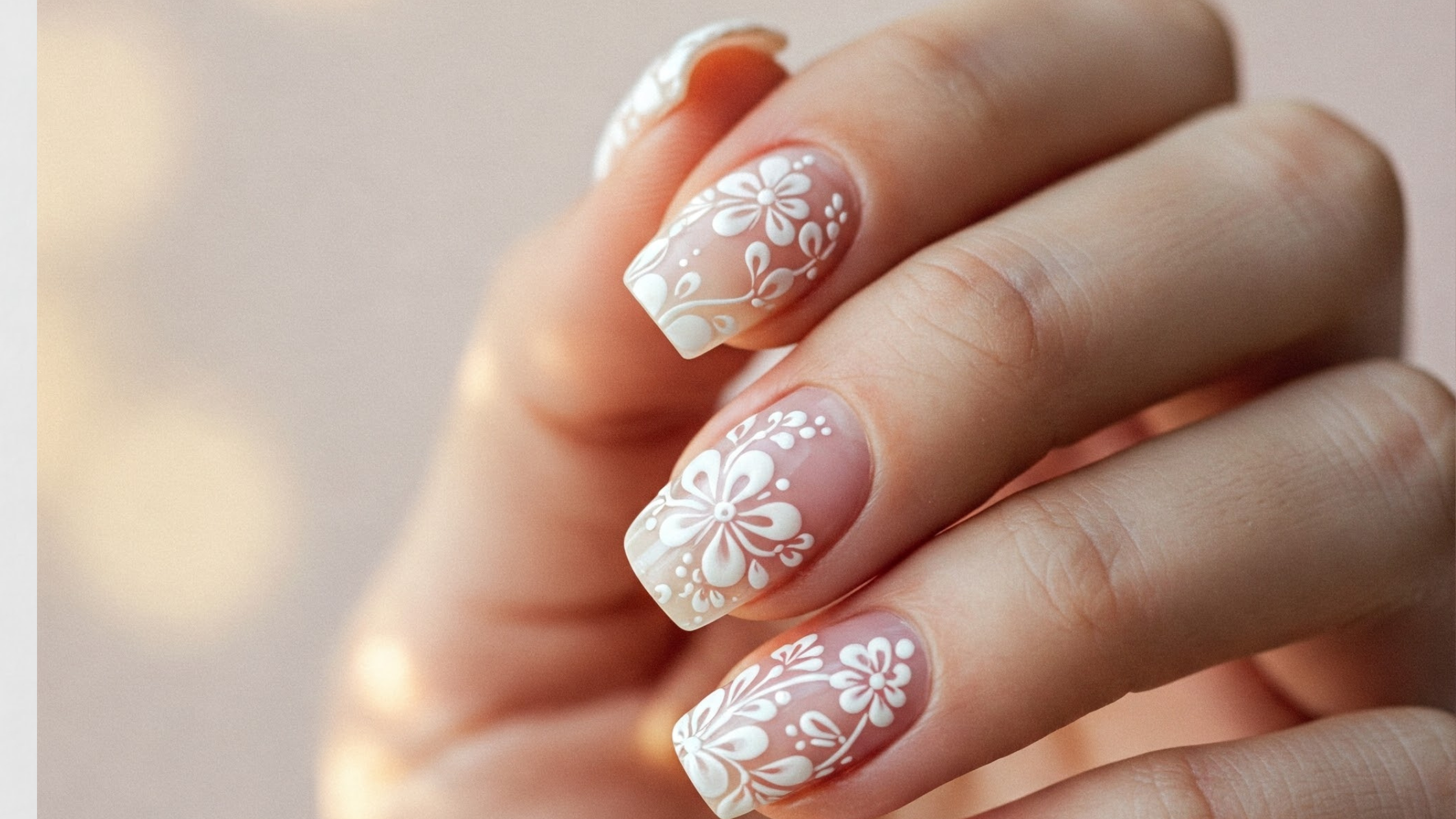 white nail designs